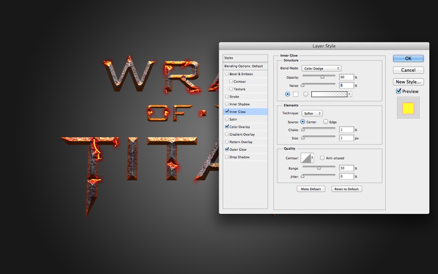 Wrath of the Titans in Photoshop CS6