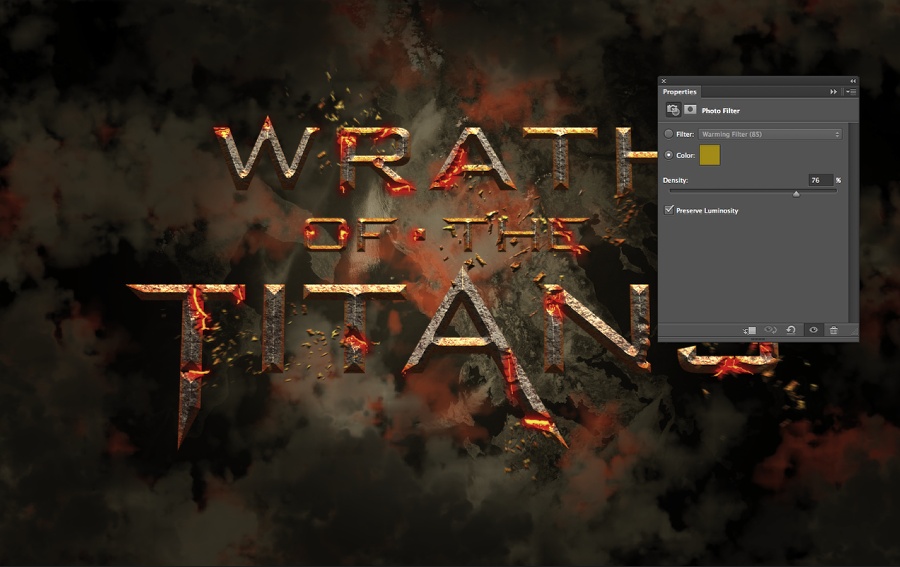 Wrath of the Titans in Photoshop CS6