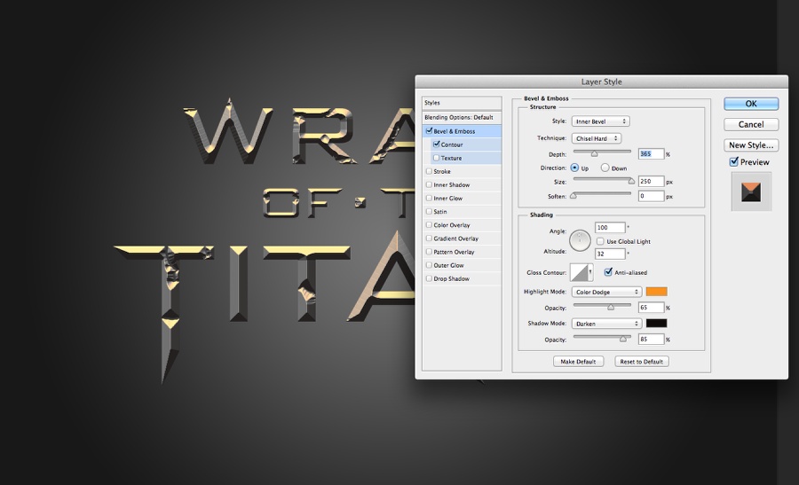 Wrath of the Titans in Photoshop CS6