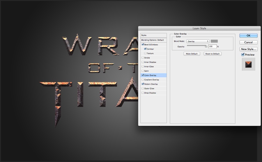 Wrath of the Titans in Photoshop CS6