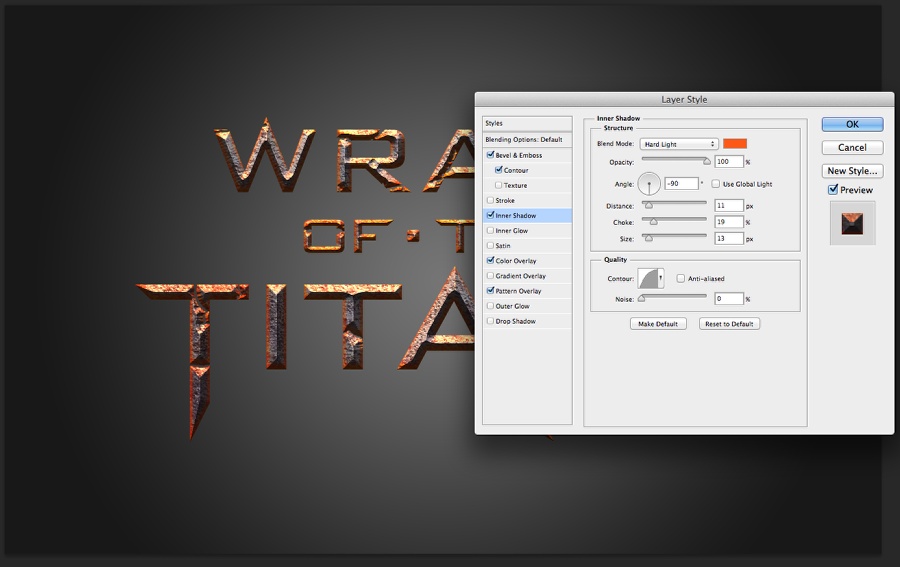 Wrath of the Titans in Photoshop CS6