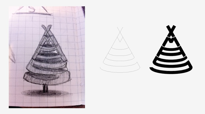 Xmas Tree Typography in Photoshop