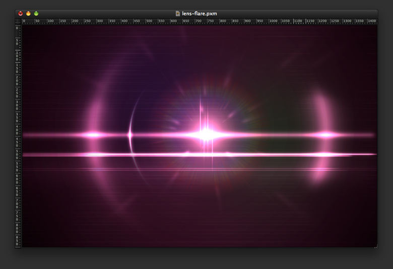 Lens Flare Revisited in Pixelmator