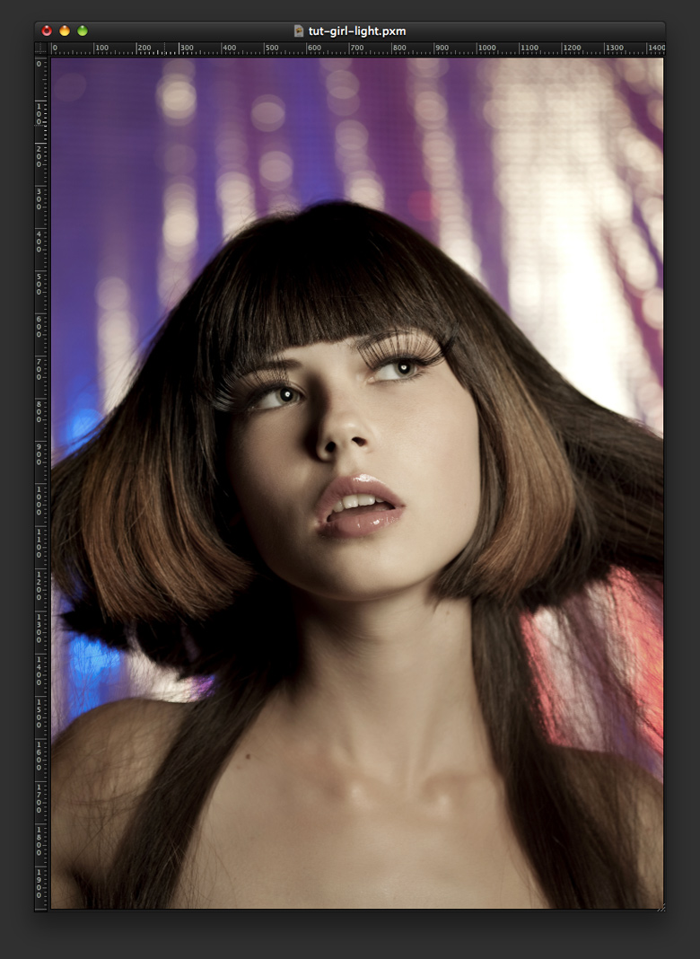 Stylish Light Effect in Pixelmator