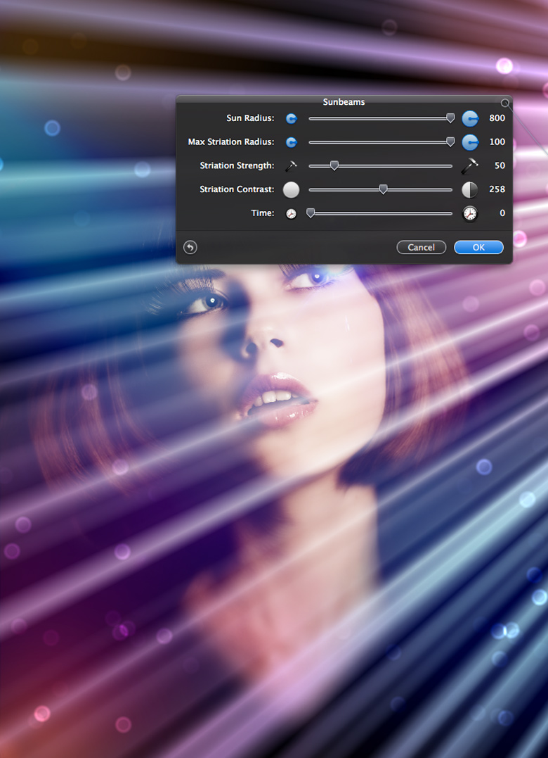 Stylish Light Effect in Pixelmator