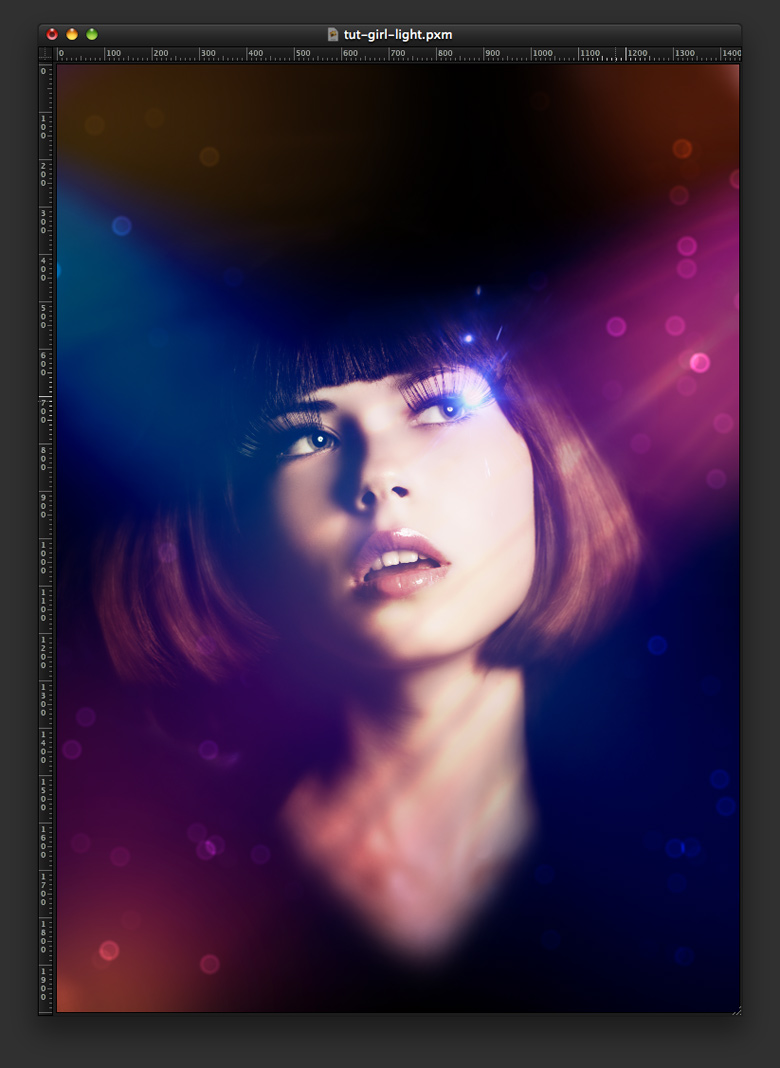 Stylish Light Effect in Pixelmator