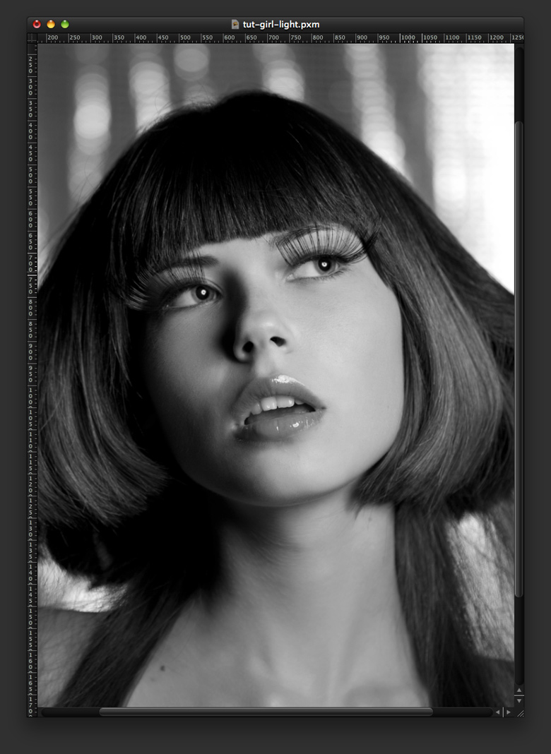 Stylish Light Effect in Pixelmator