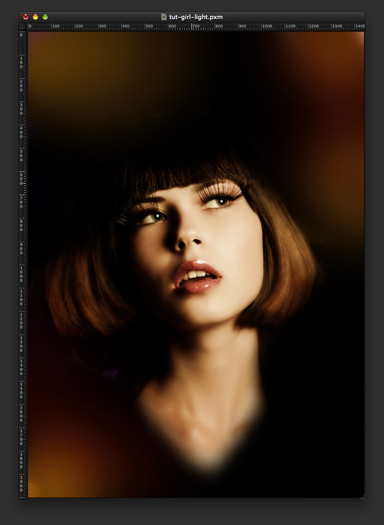 Stylish Light Effect in Pixelmator