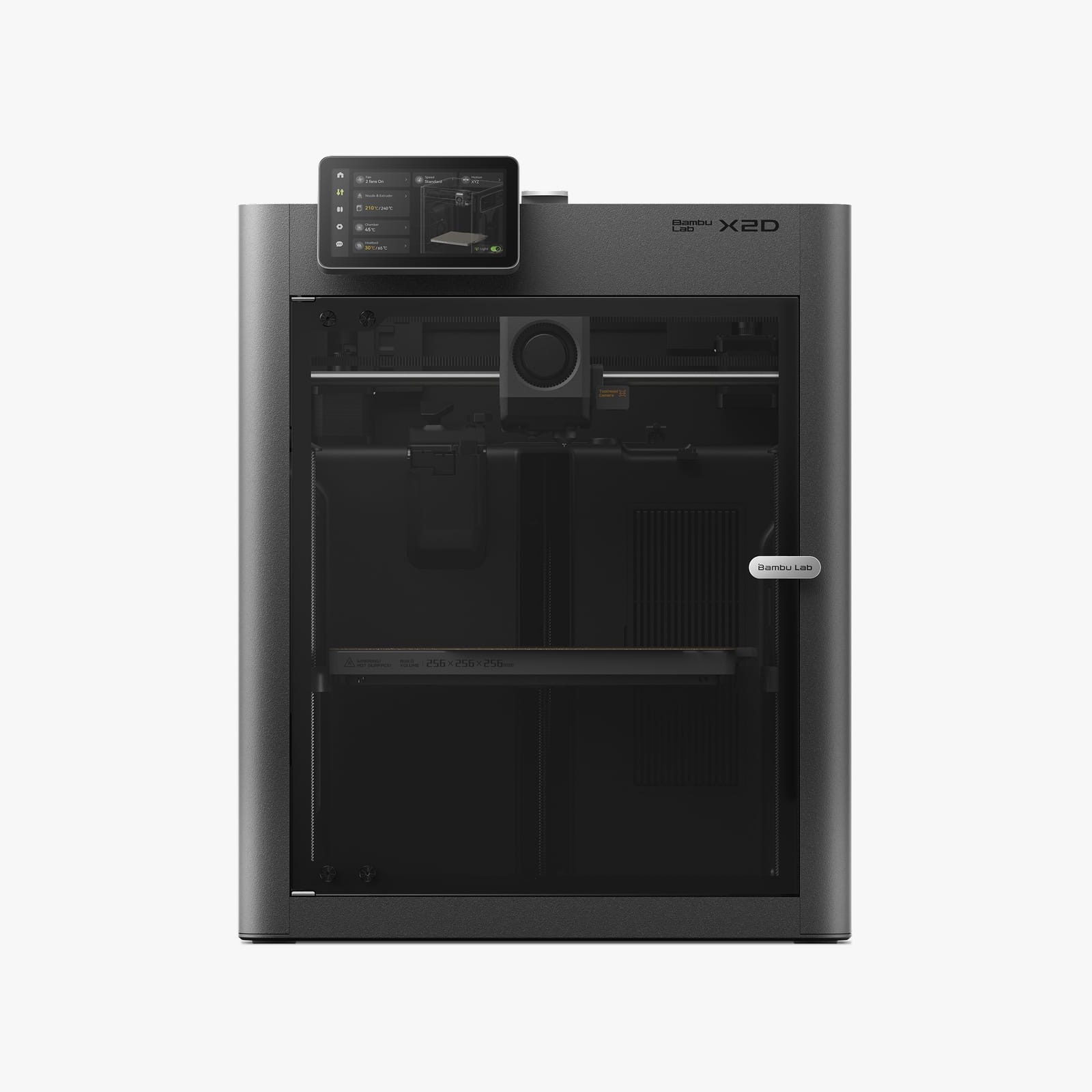 Bambu Lab X2D 3D printer front view