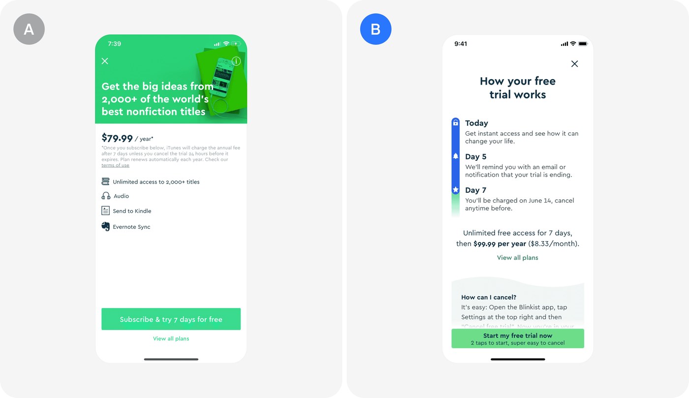 abtest.design detail view — app interface design by abtest.design