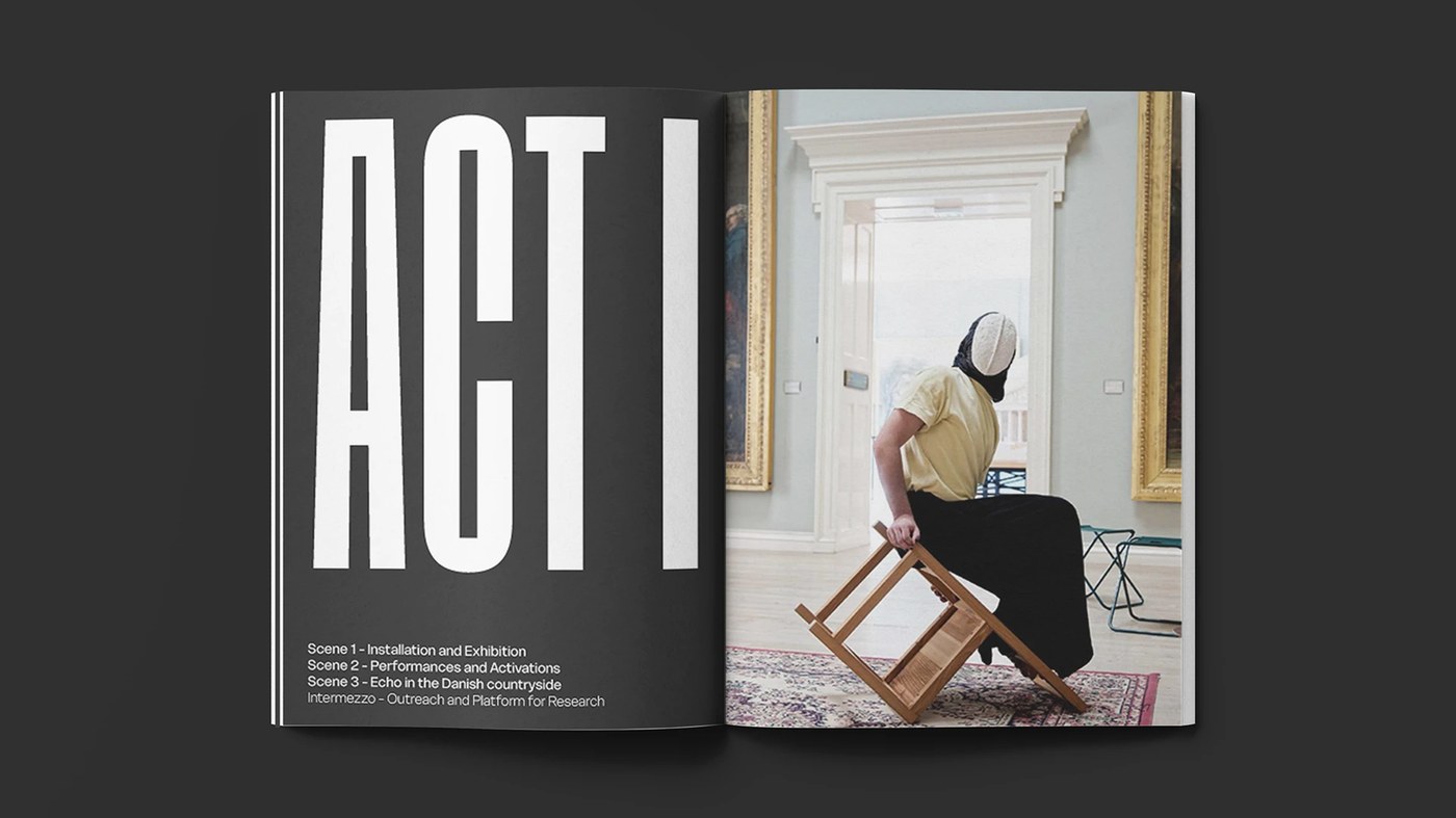 cultural festival identity editorial booklet