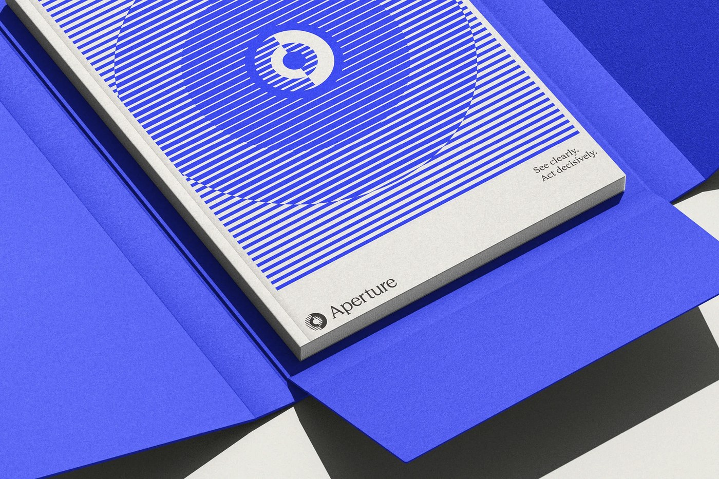 display typography design — Numinous Agency® Aperture Capital image 1