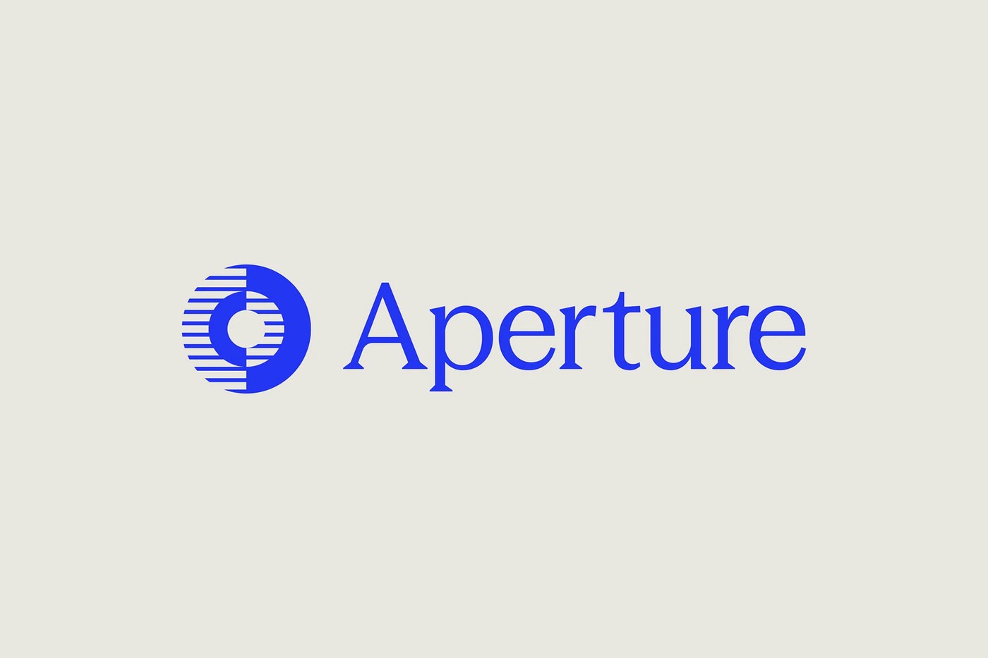 display typography design — Numinous Agency® Aperture Capital image 2