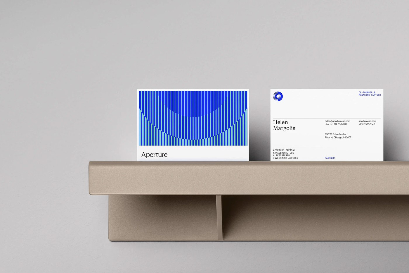 display typography design — Numinous Agency® Aperture Capital image 7