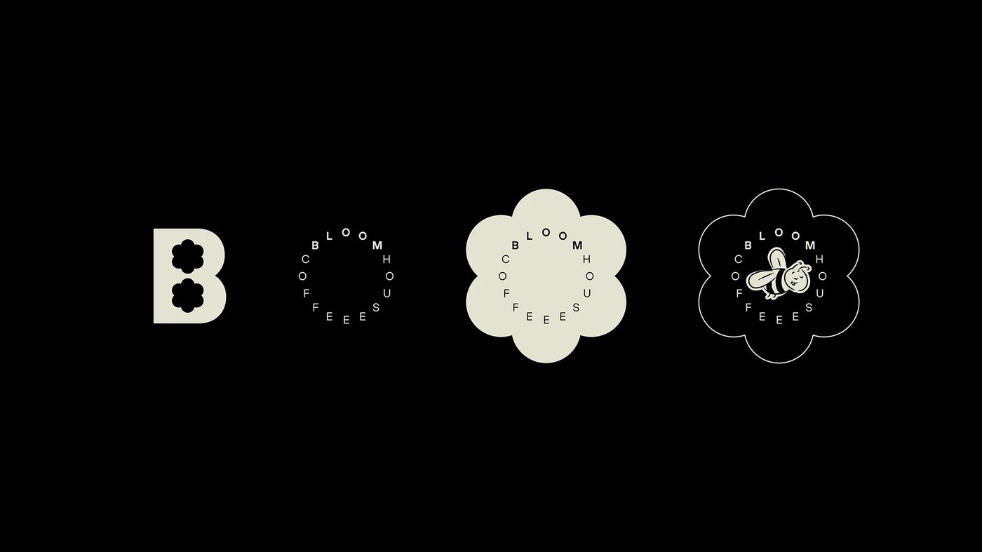 coffee house branding layout