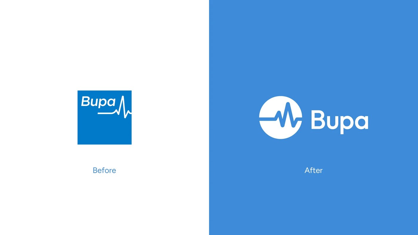 Bupa Rebranding system overview — motion design by Sandi Hidayat