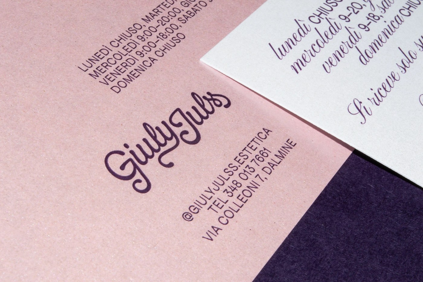 Giuly Julss system overview — display typography design by Federico Agnelli