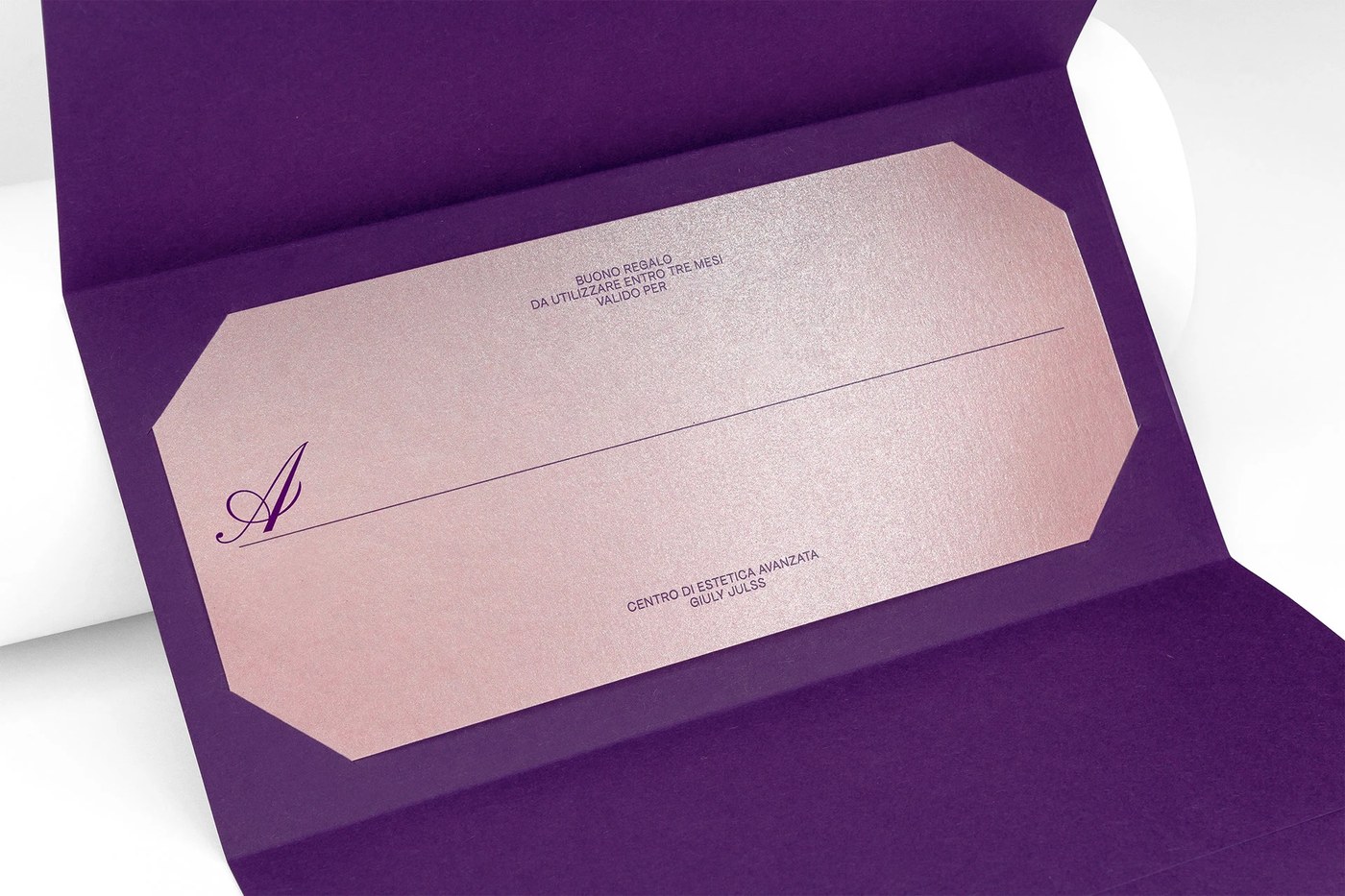 Giuly Julss context shot — display typography design by Federico Agnelli