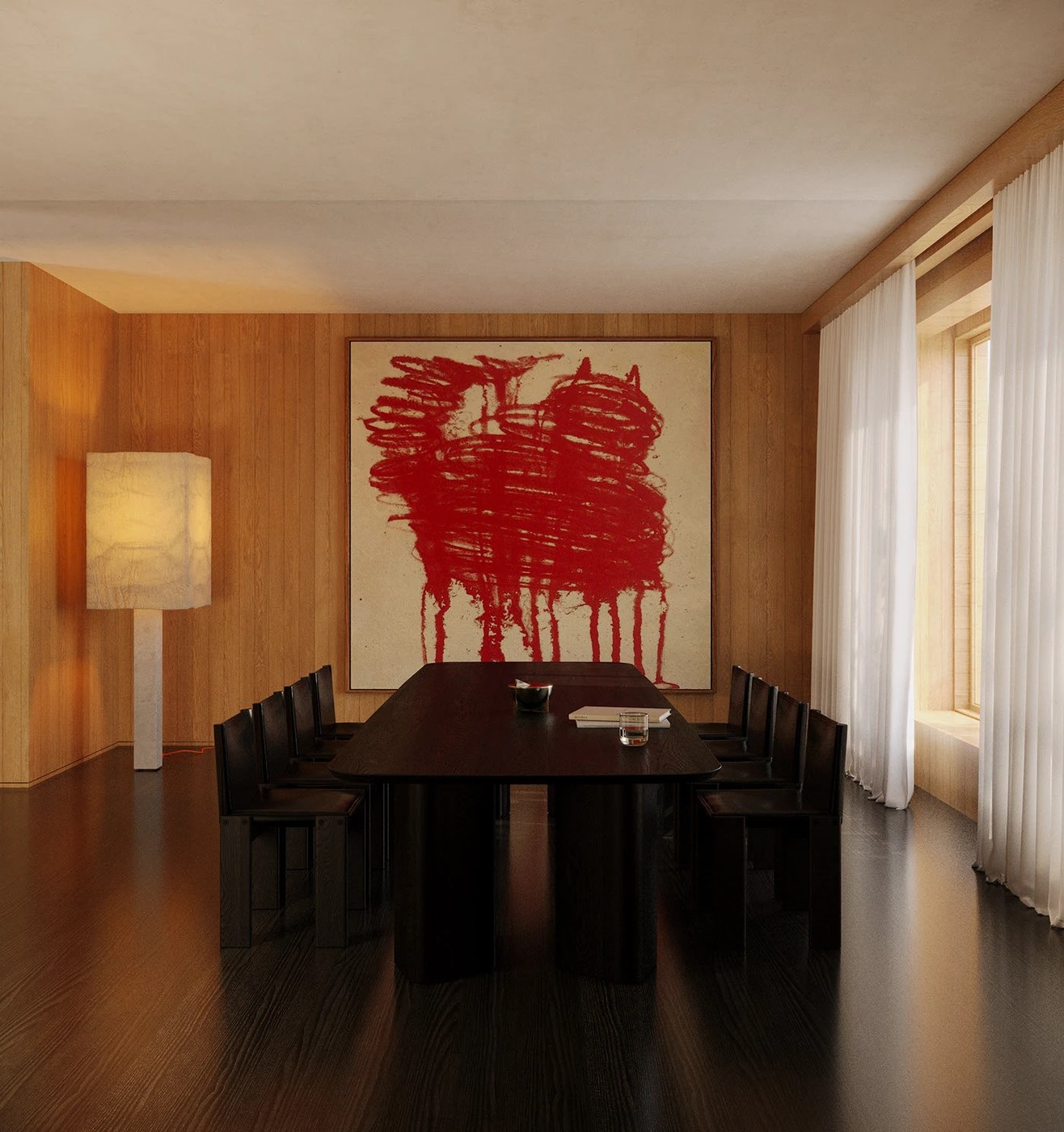3D architectural visualization interior CGI portfolio 2026 dining room by JW Renders