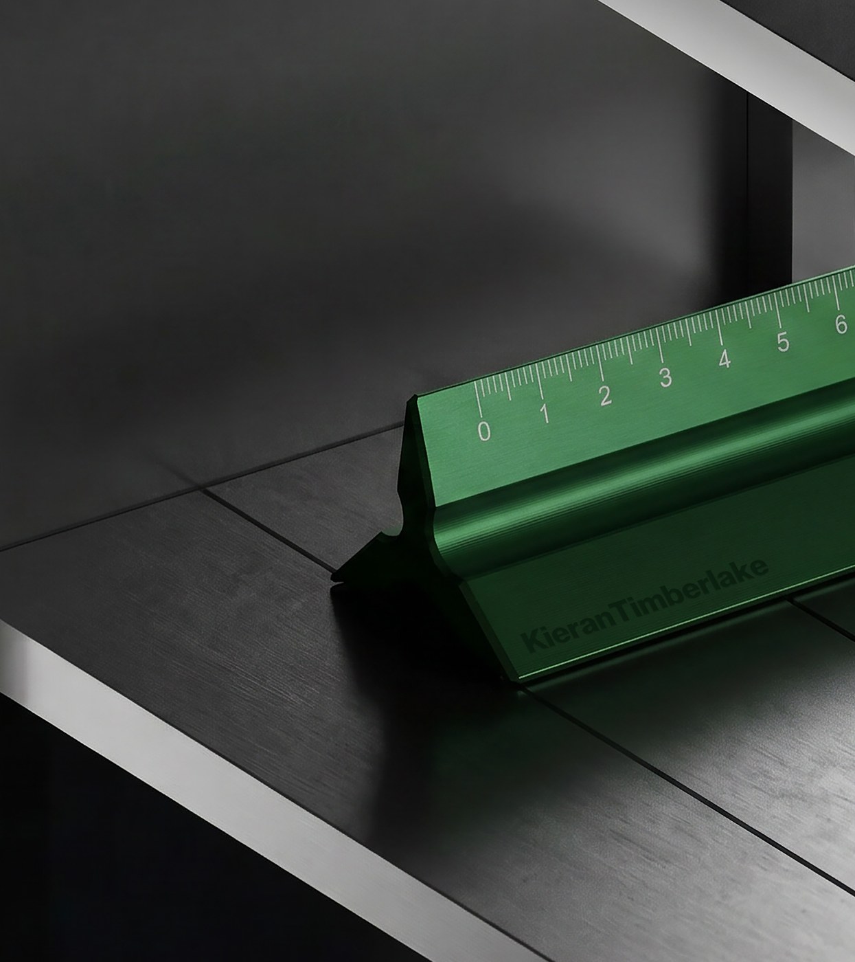 KieranTimberlake architecture firm brand identity branded ruler stationery by Athletics