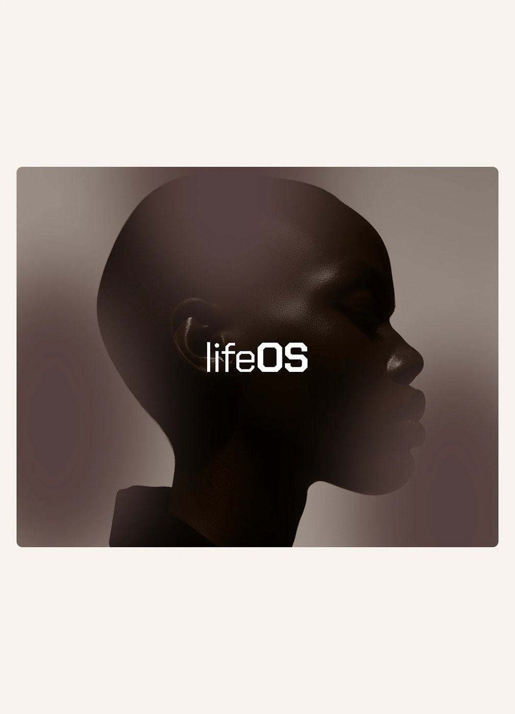 lifeOS app design h3ylab minimal mobile AI agent orchestration interface