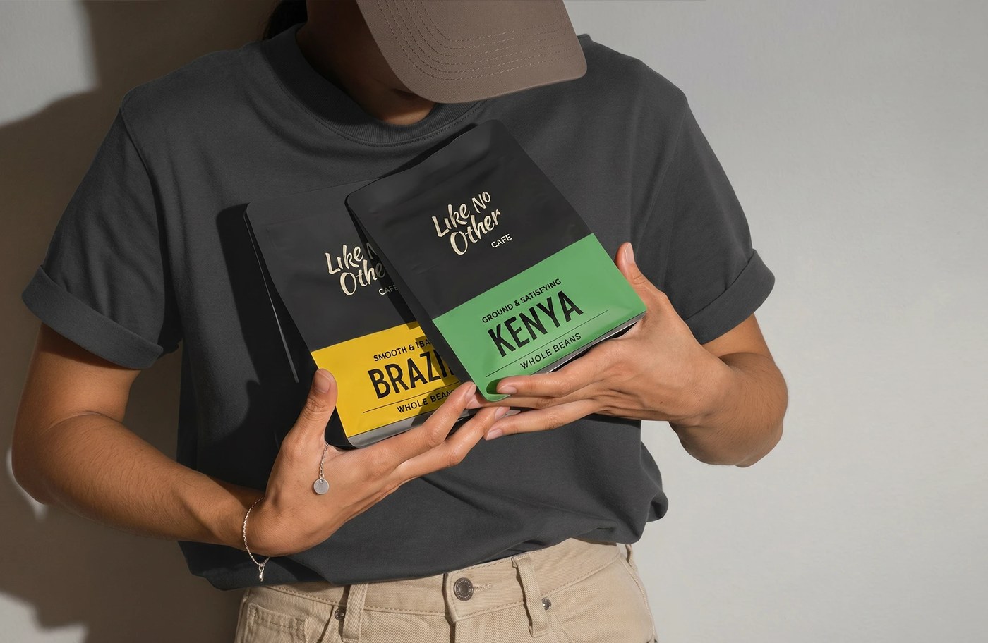 Like No Other brand identity t-shirt design