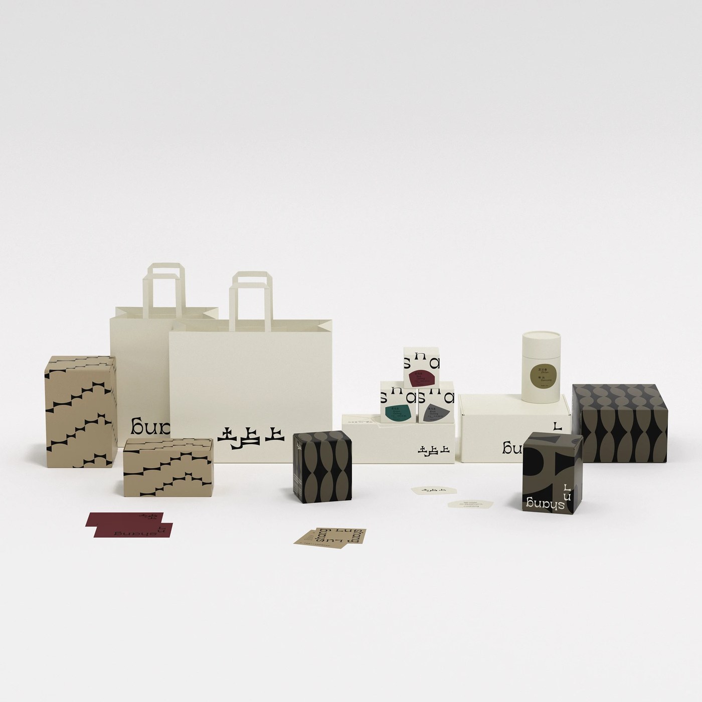 Lushang BRANDING & PACKAGING alternate view — packaging design by taoSTUDIO 张韬