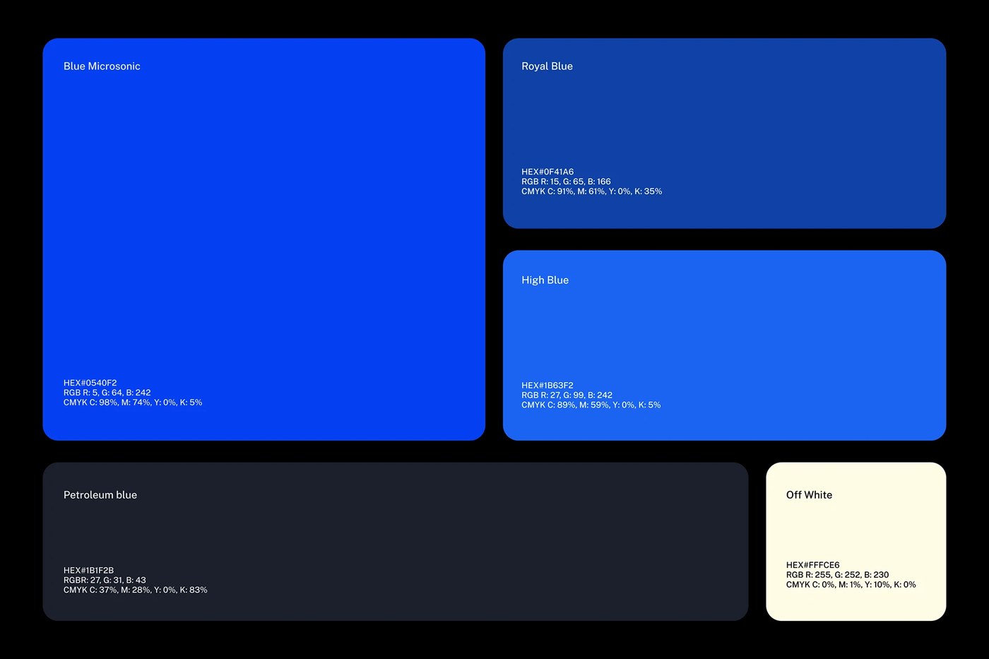 Microsonic composition detail — display typography design by Estúdio BRN BRANDS