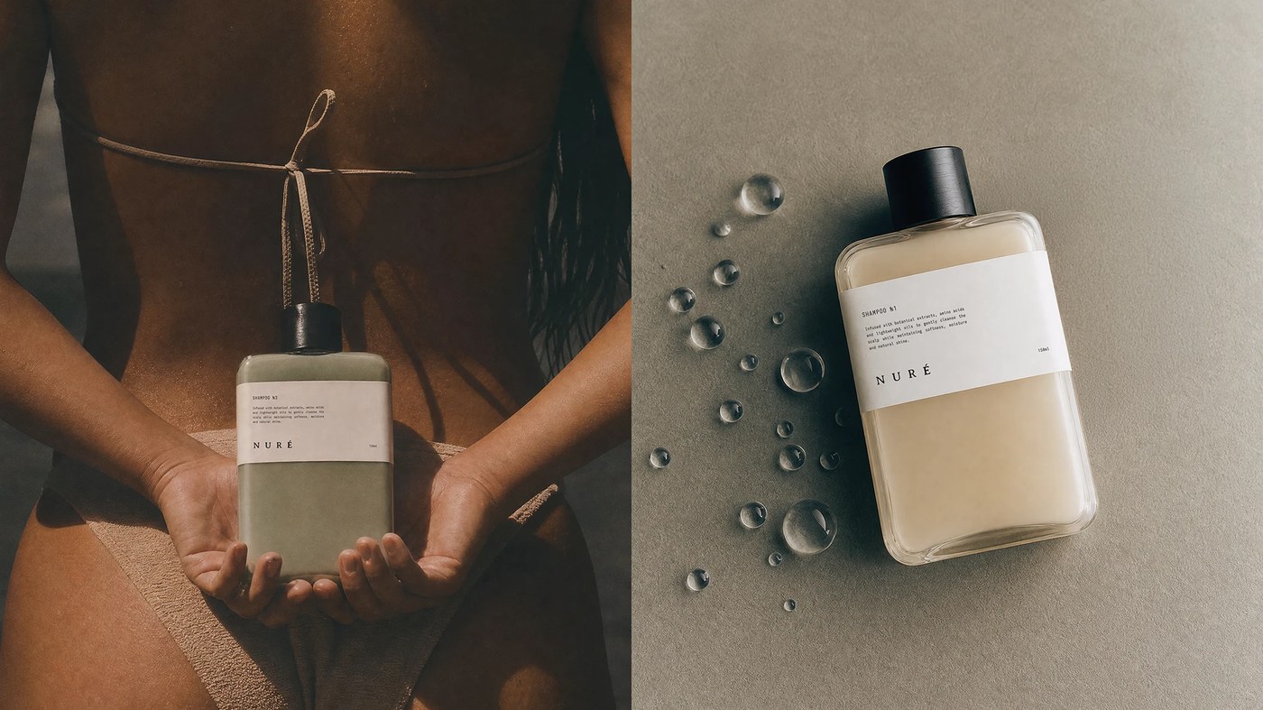 NURE alternate view — packaging design by Shcherbashyna Olha