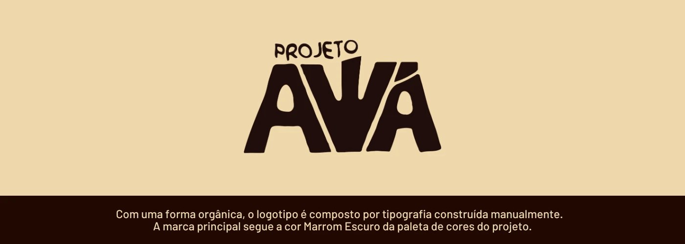 Projeto Awá closing detail — brand identity design by Júlia Imbroisi