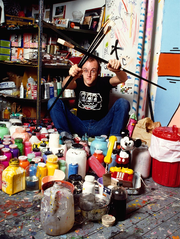 documentary photography Keith Haring New York City 1985 Janette Beckman