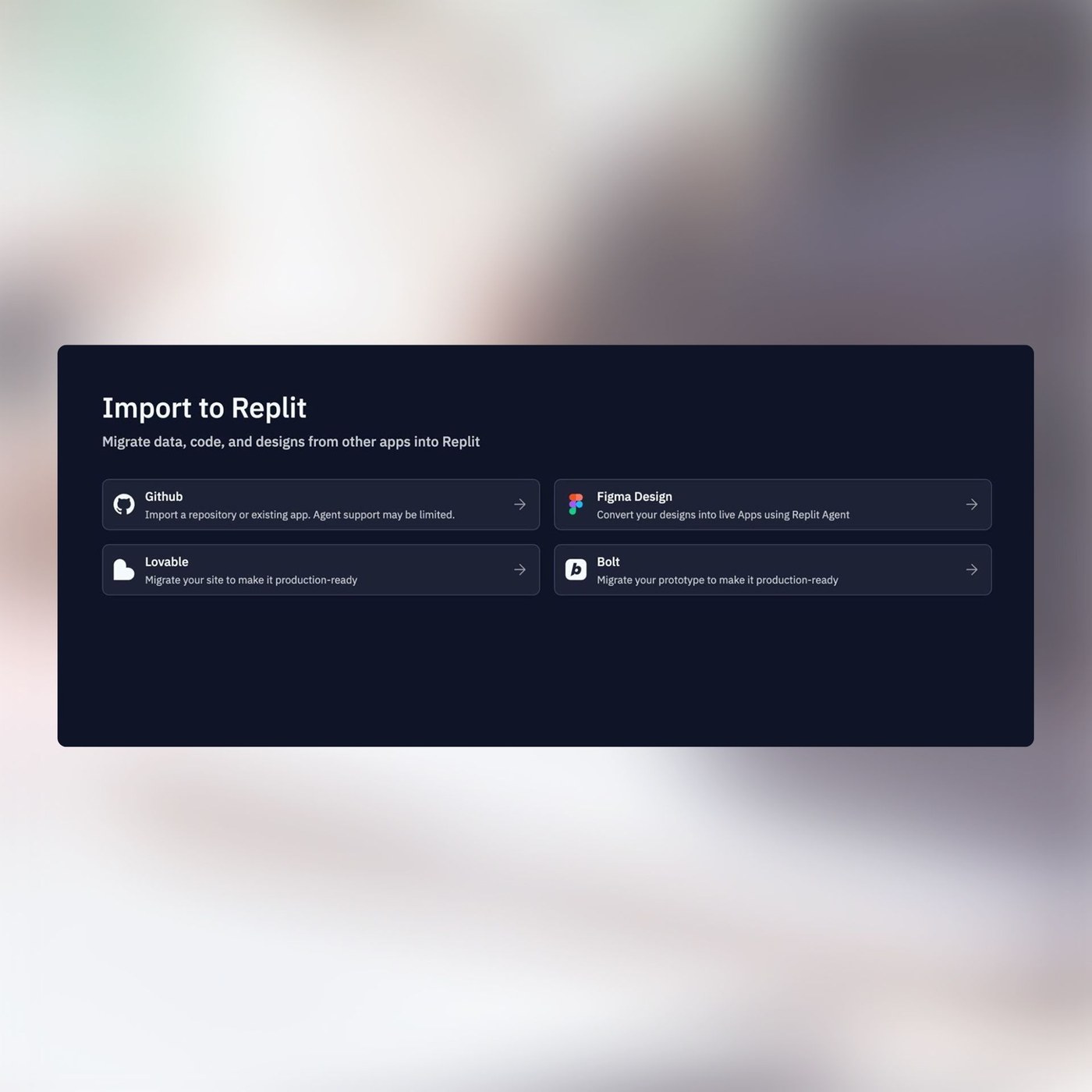 Replit Canvas spatial canvas detail — ui design tool by Replit