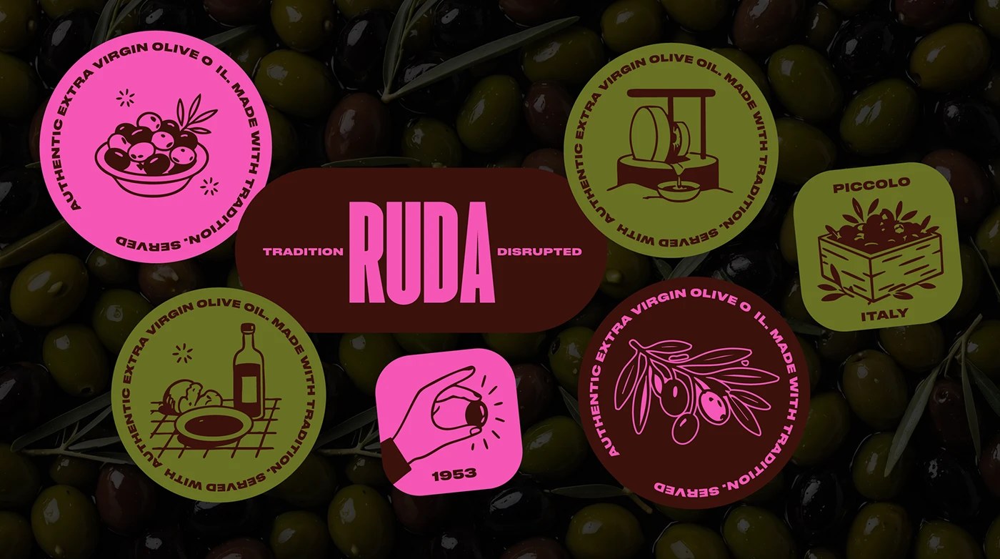 Ruda AI brand identity Midjourney campaign photography — Mediterranean figures