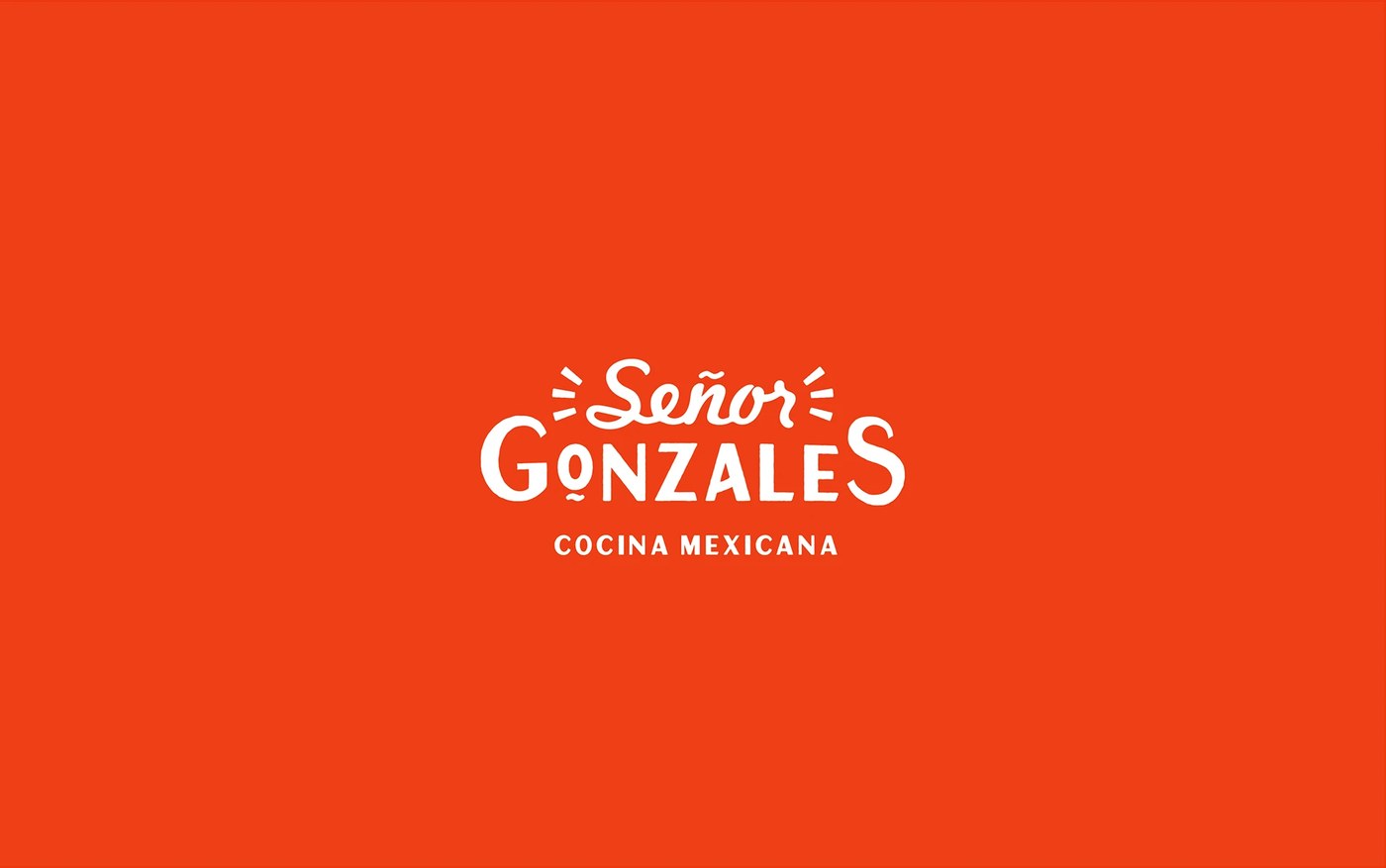 Signage details and wordmark for a mexican restaurant branding visual identity.