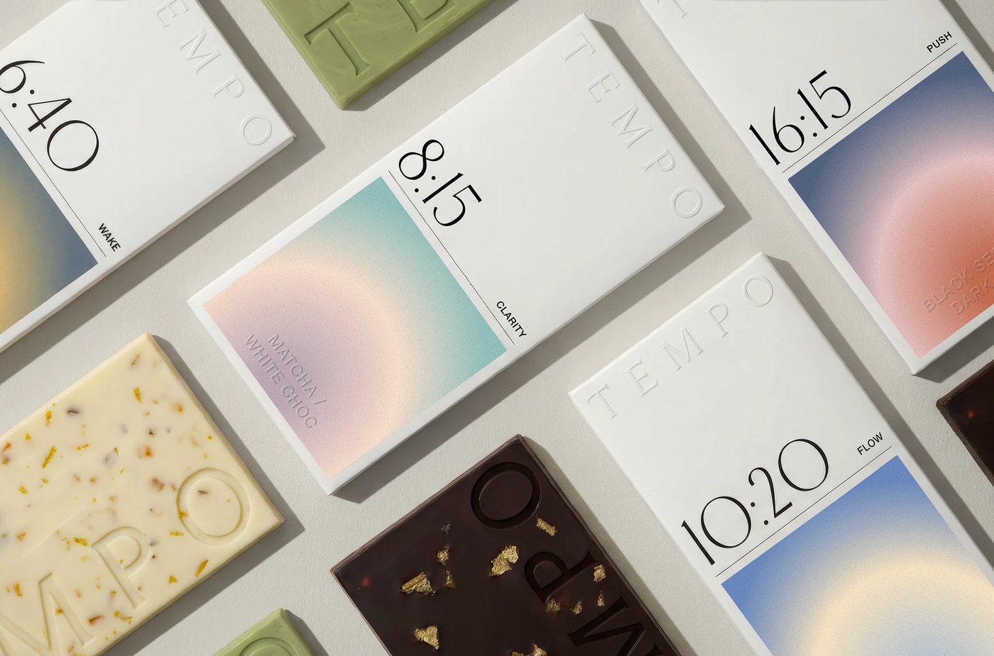 TEMPO hero shot — packaging design by LYM DESIGN STUDIO