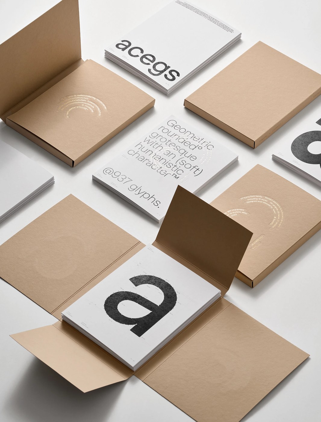 sans serif typeface specimen rounded variable font letterform details