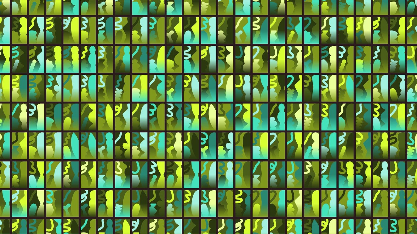 Viva generative design system color palette overlays