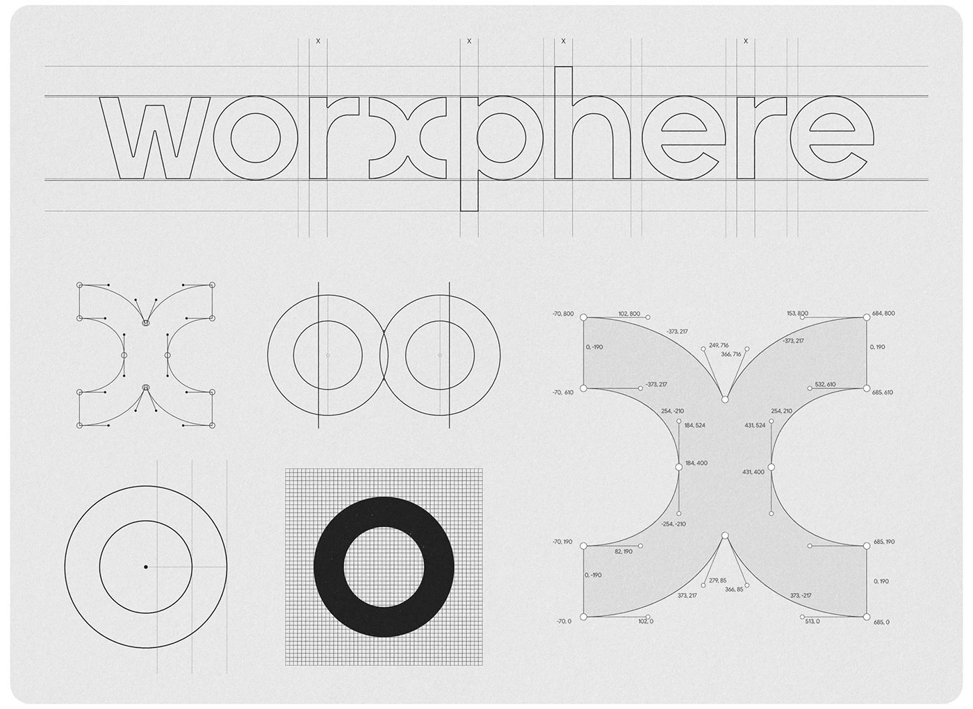 Worxphere brand identity launch event LED screen Jobkorea 30th anniversary