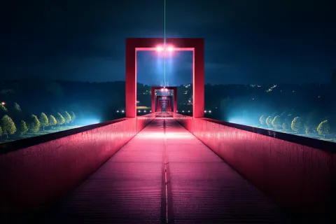 Alone in the Night Photography Series