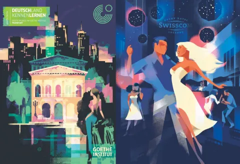 A Window to the Past: Amazing Art Deco Posters by Mads Berg