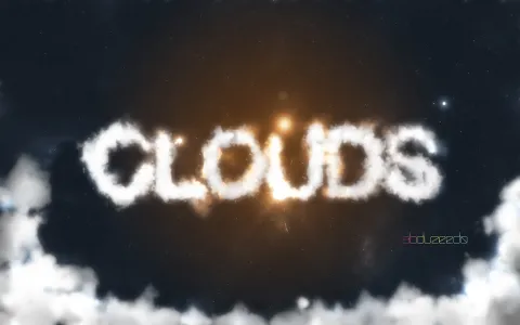 Photoshop Quick Tips #6: Cloudy Text