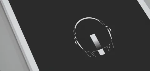 Daft Punk Poster in Illustrator