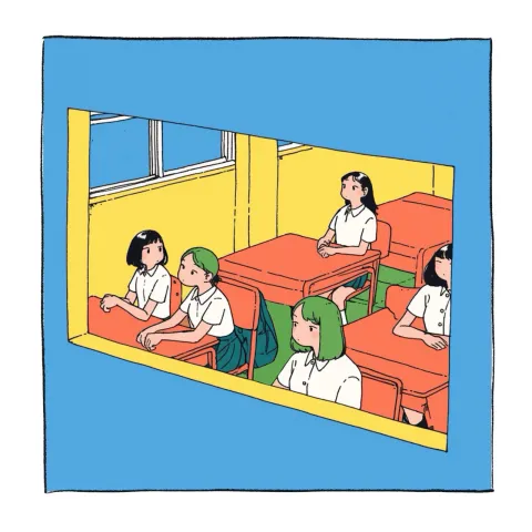 Nostalgic Campus Life Through Manman Li’s Illustrations