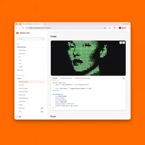 Motion Core: Svelte Animation Toolkit Powered by GSAP and Three.js
