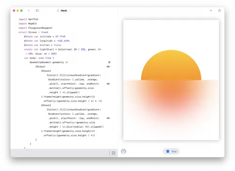 Faking Background Blur on WatchOS with SwiftUI