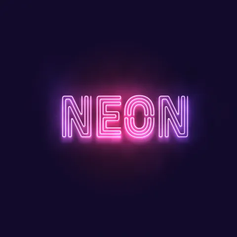 Neon light effect in Photoshop [revisited]
