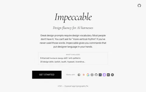 Impeccable: The Open-Source AI Design Skill for Better UI